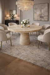 Ruby Crown Marble Dining Table