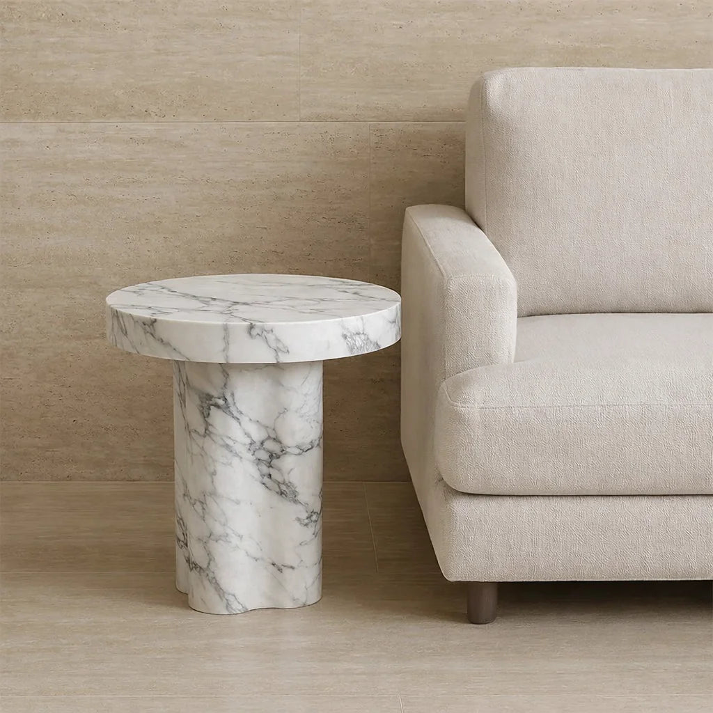 Velora Marble Side Table