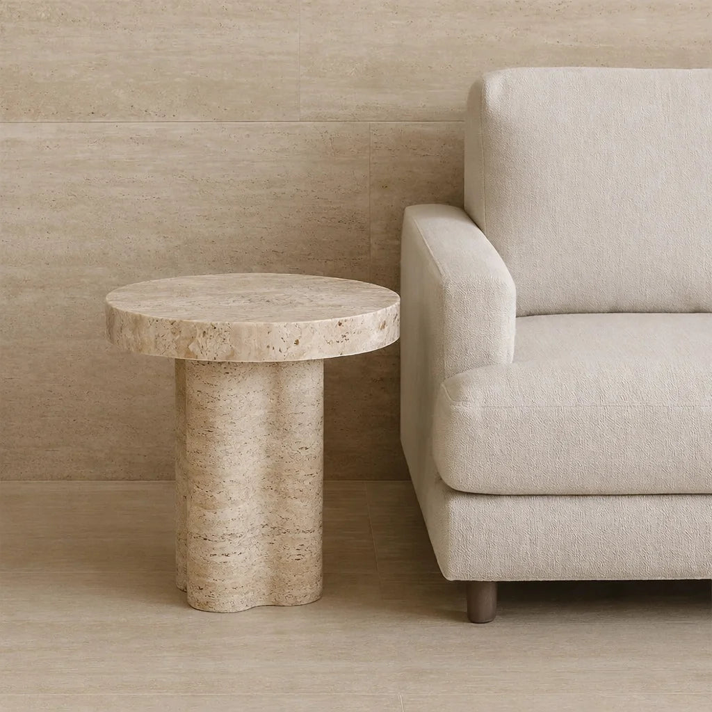 Velora Marble Side Table