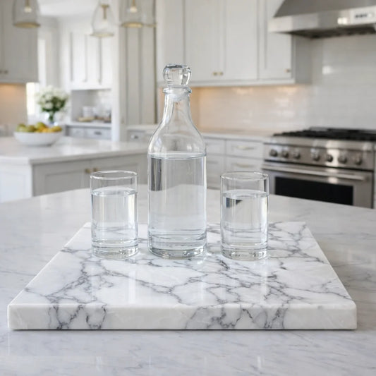 Salome Marble Stone Tray