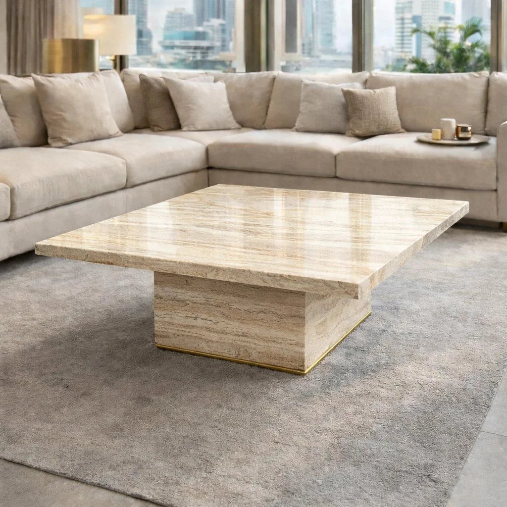 Sandstone Edge Coffee Table