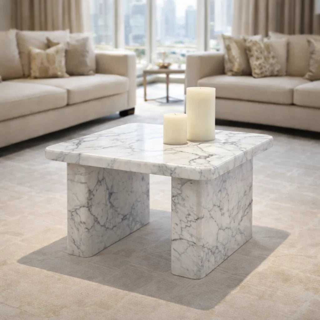 Serene Stone Coffee Table