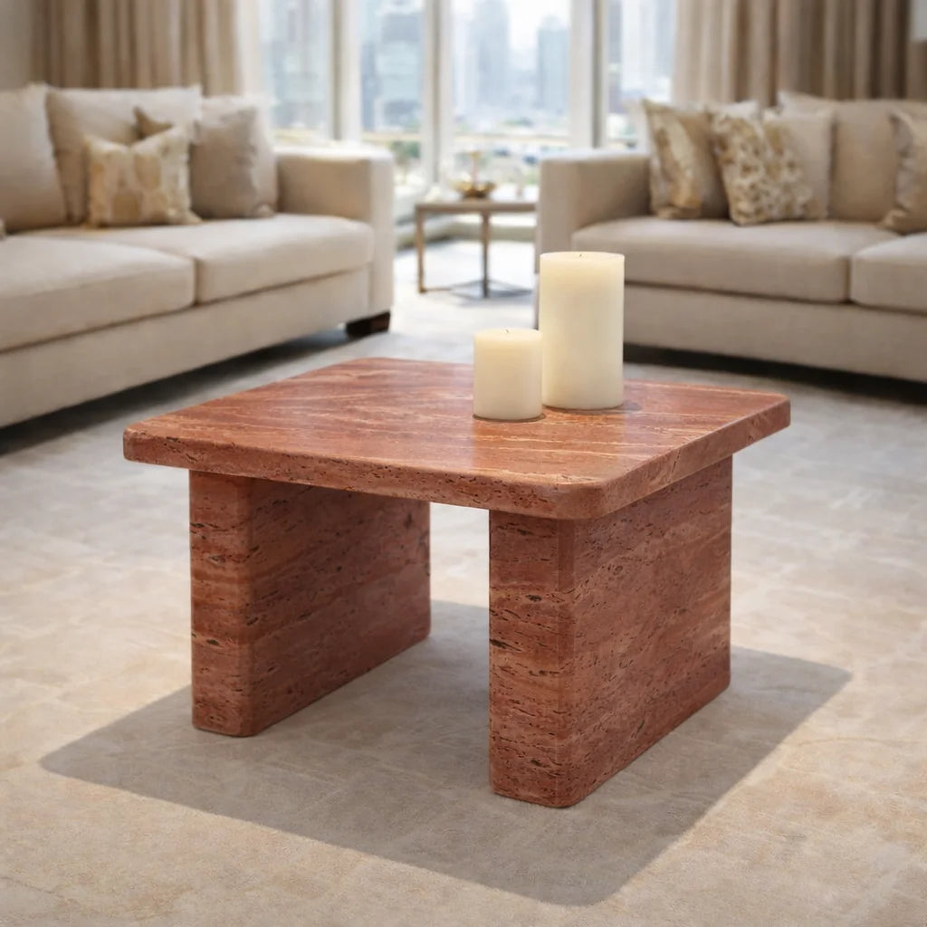 Serene Stone Coffee Table