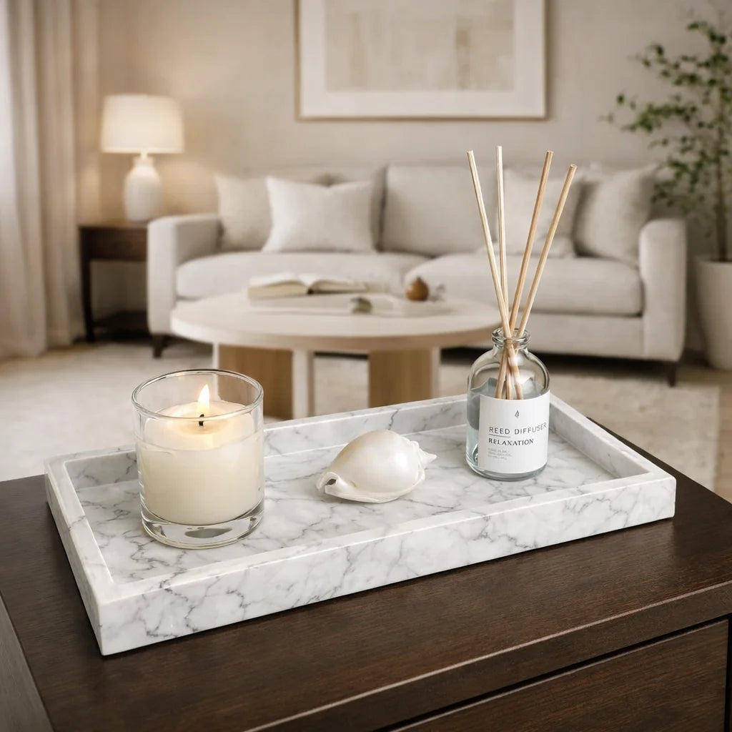 Serenity Marble Tray