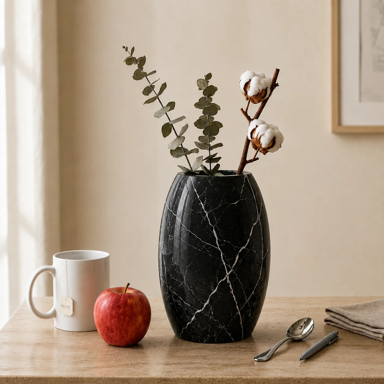 Sereno Oval Decorative Vase