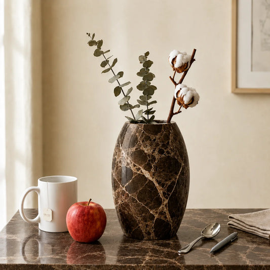 Sereno Oval Decorative Vase