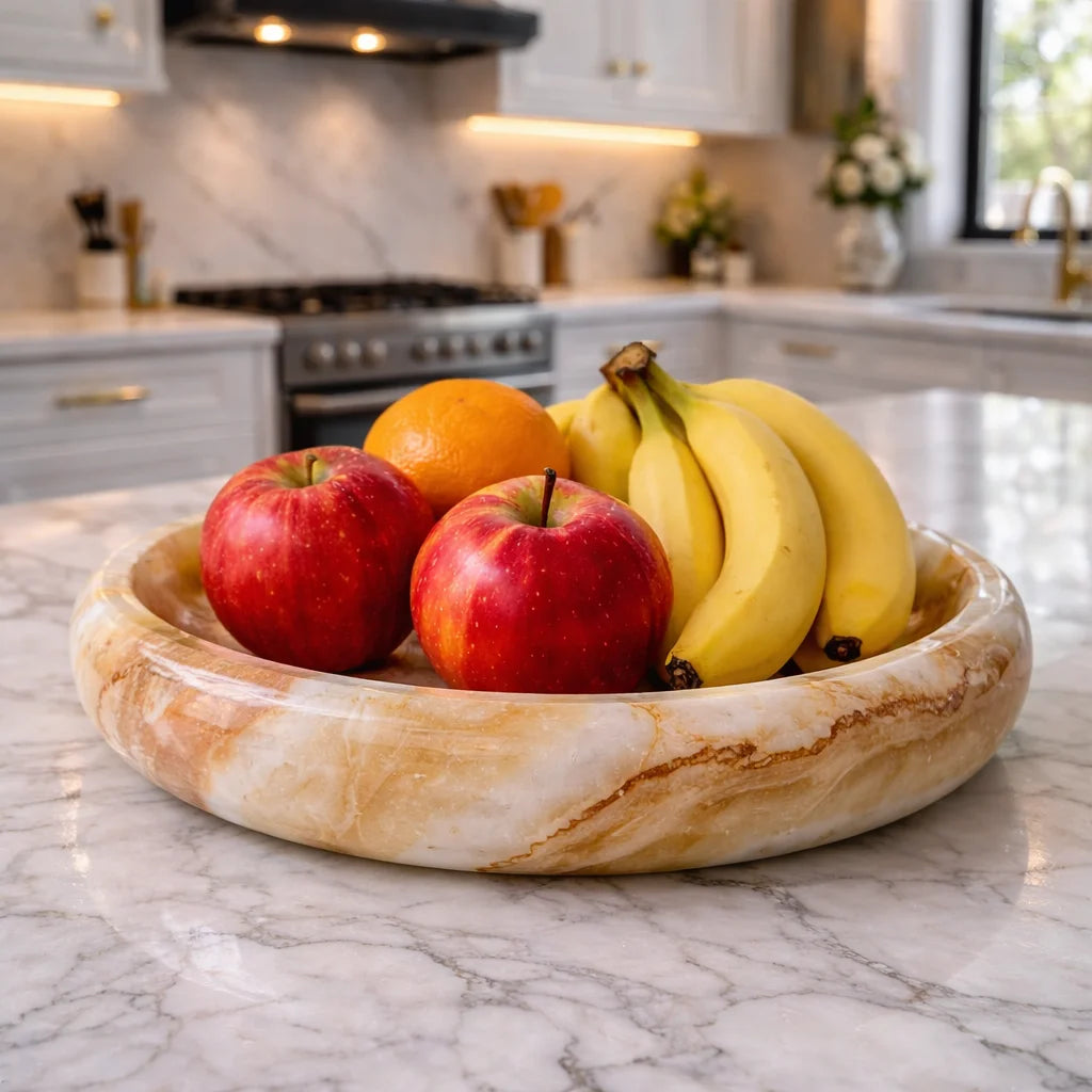 Shahi Marble Fruit Plate
