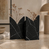 Sierra Sculptural Marble Vase