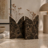 Sierra Sculptural Marble Vase