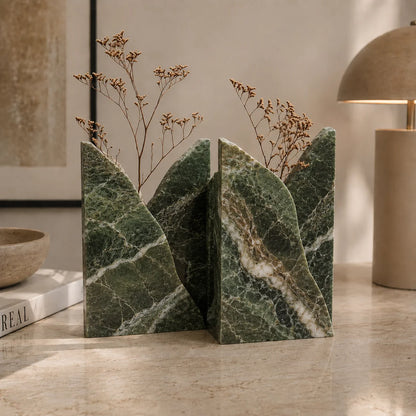 Sierra Sculptural Marble Vase