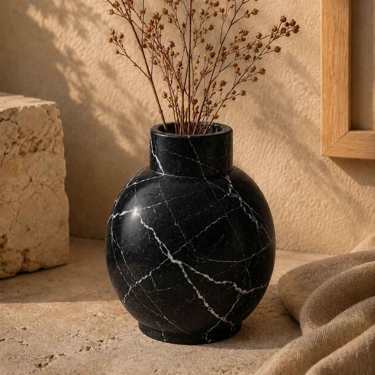 Solara Marble Vase