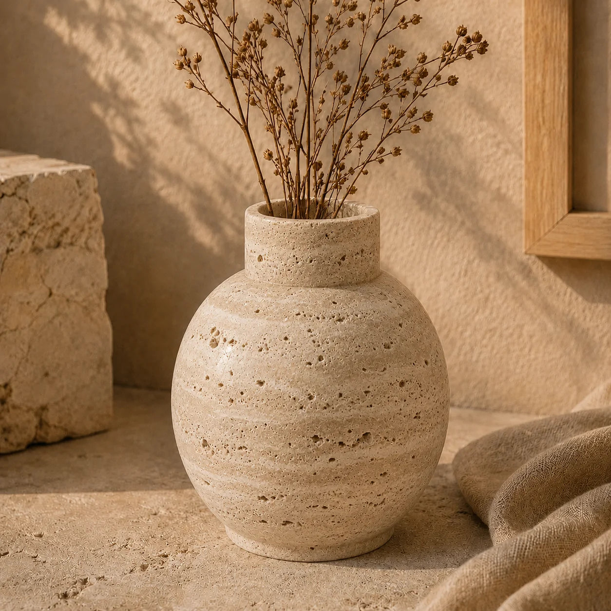 Solara Marble Vase