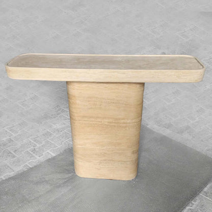 solid stone coffee table in dubai