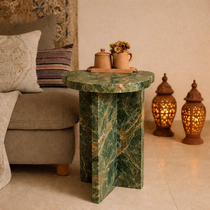 Sorella Luxe Stone Side Table