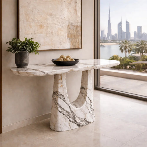 Spider Marble Console Table