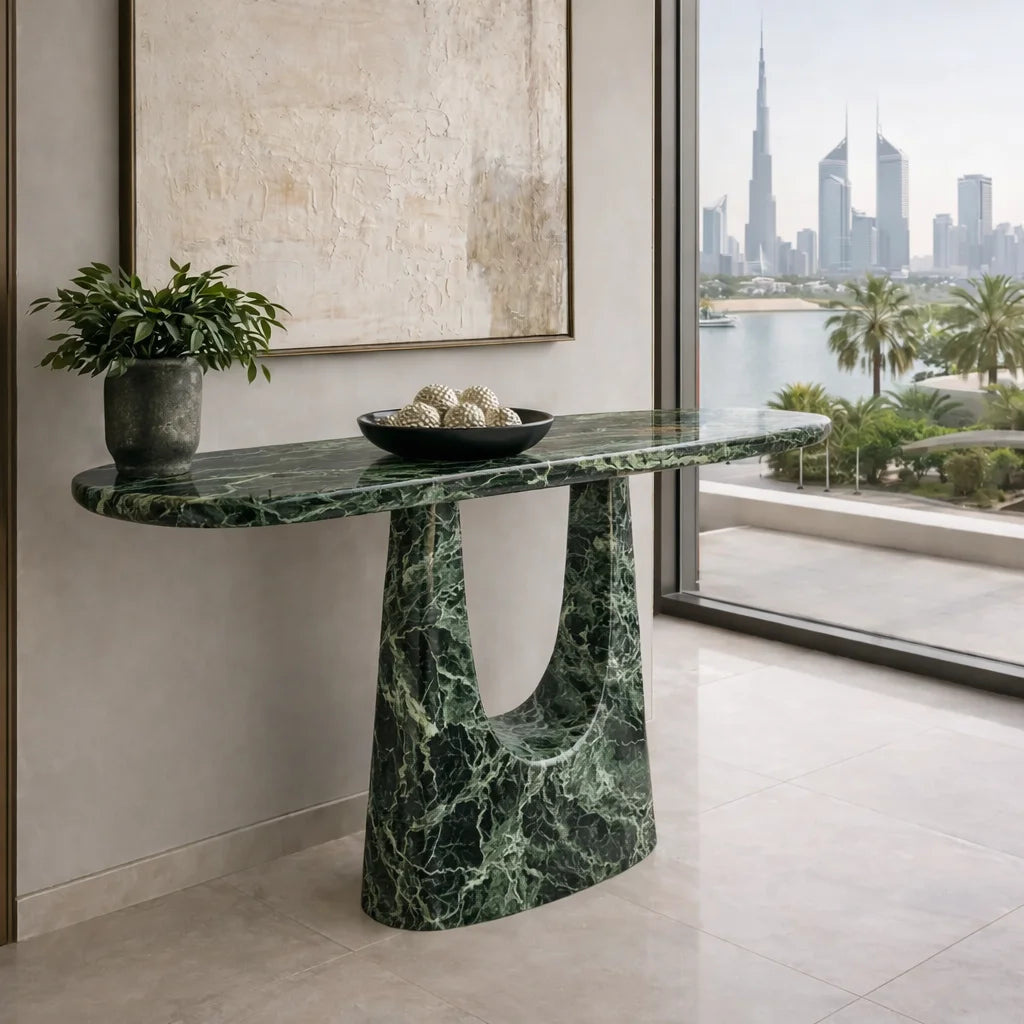 Spider Marble Console Table