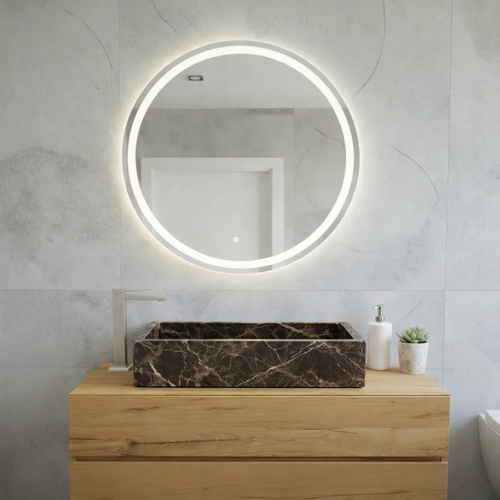 Spider green marble bathroom sink