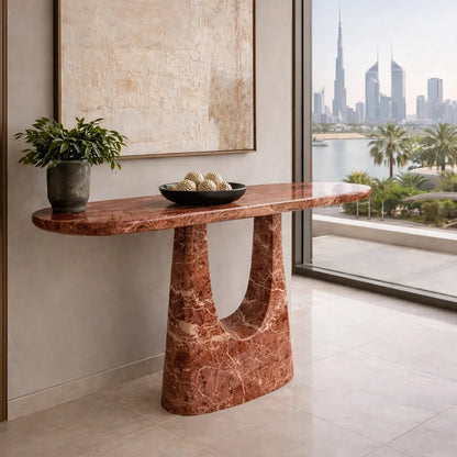 Spider Marble Console Table