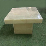 square onyx coffee table décor ideas