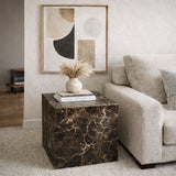 Stravon Luxe Stone Side Table