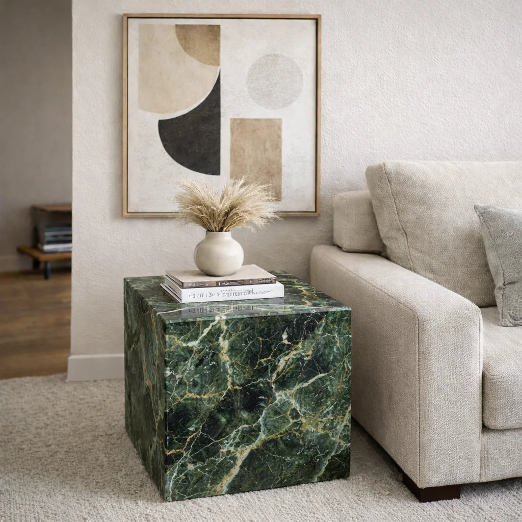 Stravon Luxe Stone Side Table