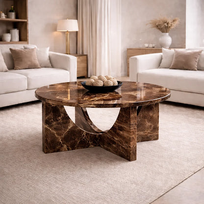 Terra Luna Marble Coffee Table