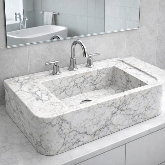 Terracotta Wave Sink