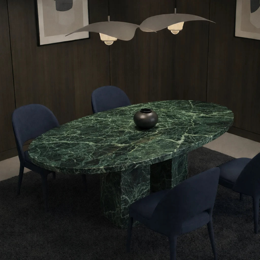 The Marble Crest Dining Table