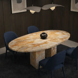 The Marble Crest Dining Table