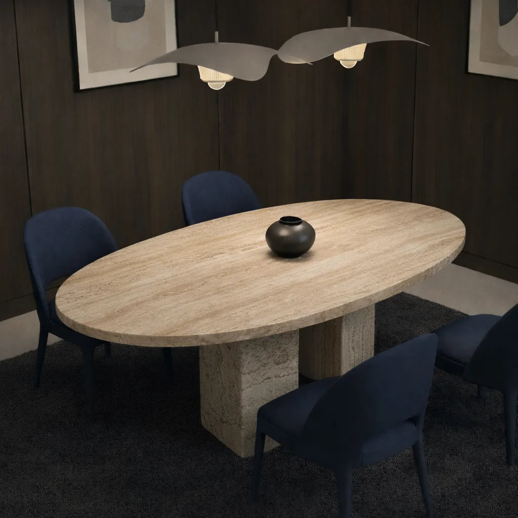 The Marble Crest Dining Table