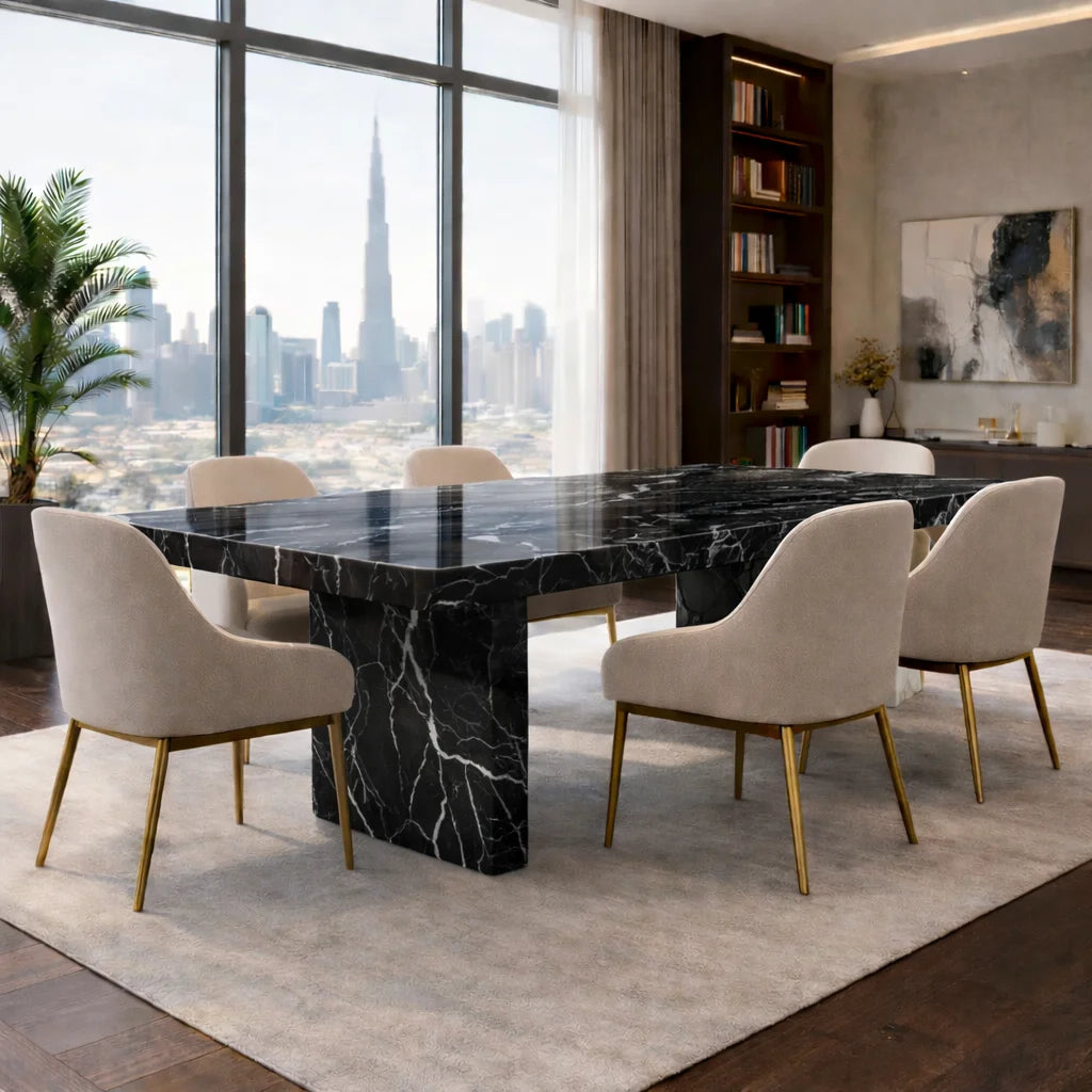 The Prestige Pedestal Dining Table