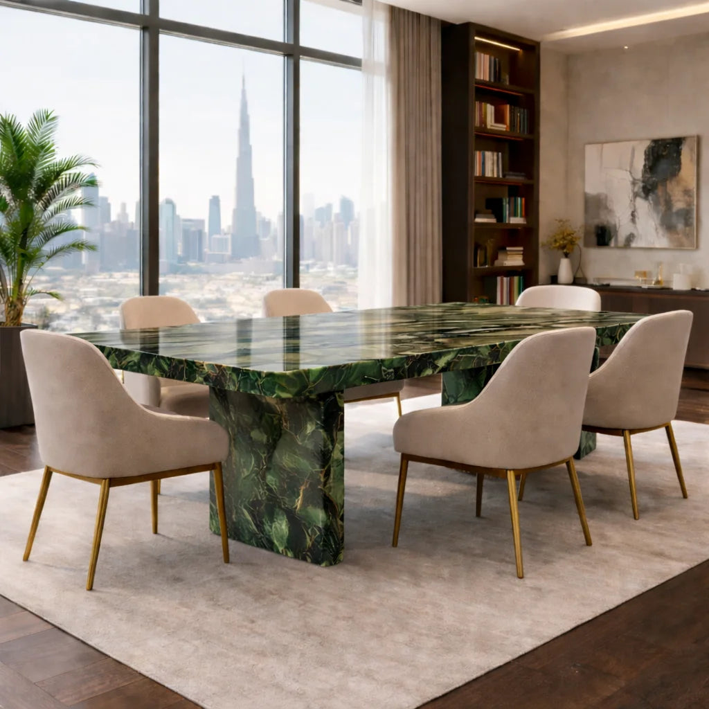 The Prestige Pedestal Dining Table