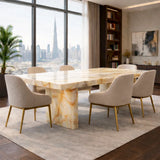 The Prestige Pedestal Dining Table