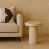 Serenza Stone Side Table