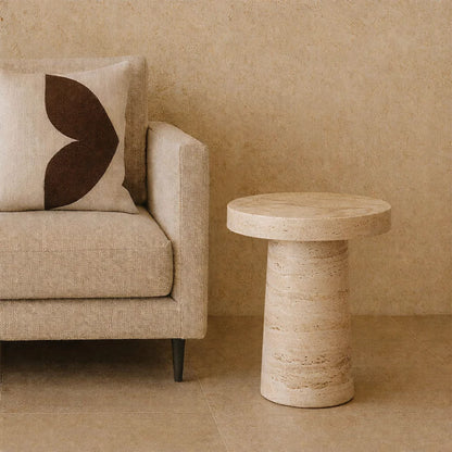 Serenza Stone Side Table