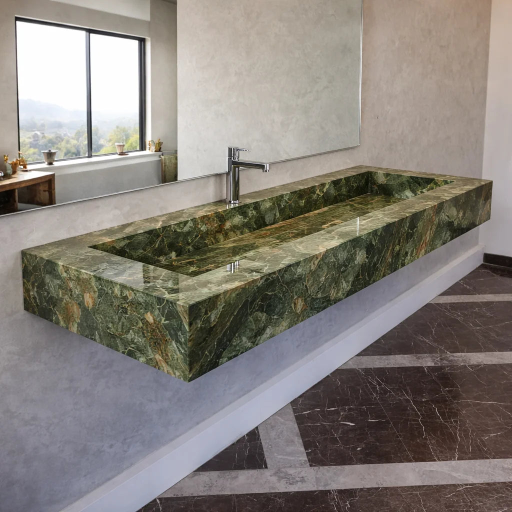 Travertino Chiaro Porcelain Sink