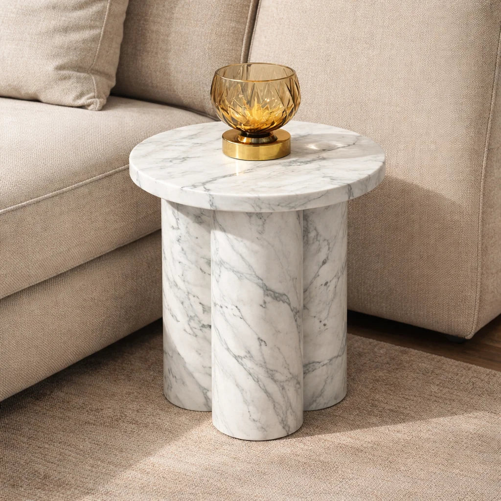 Trio Pillar Side Table