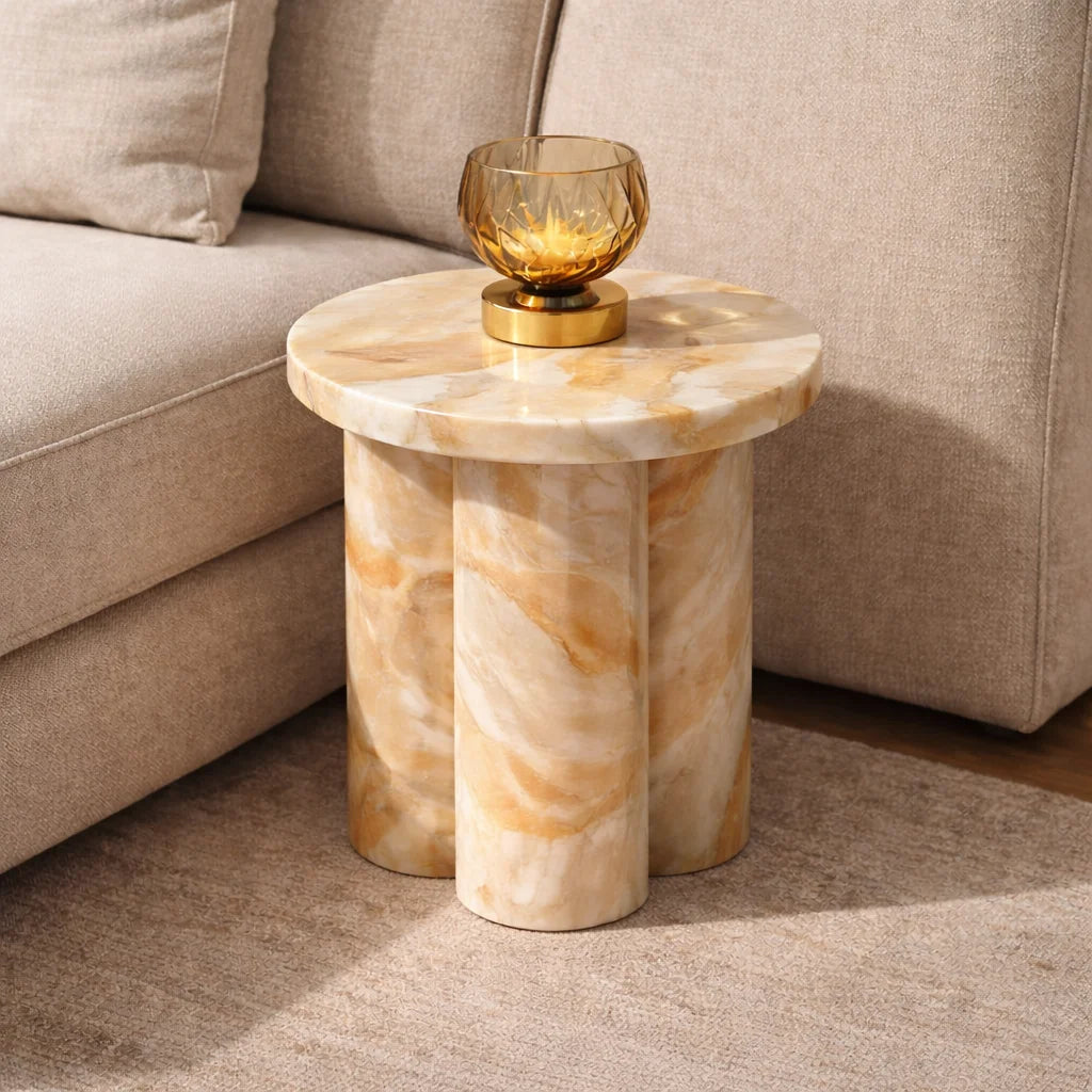 Trio Pillar Side Table