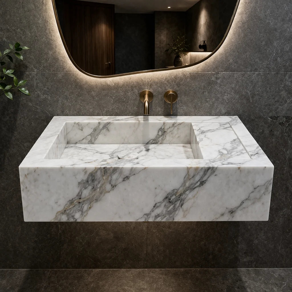 Tundra Marble Vanity Sink