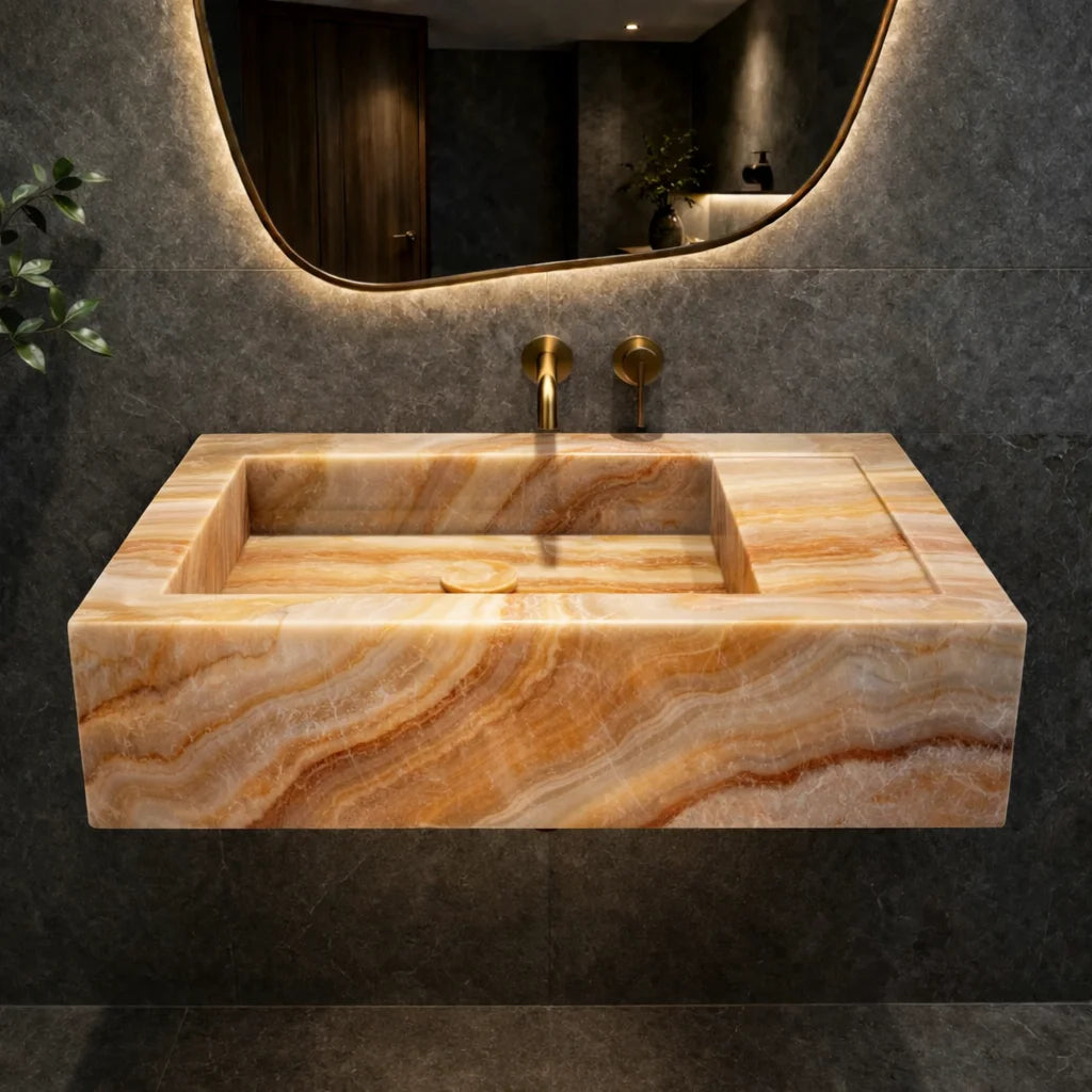 Tundra Marble Vanity Sink