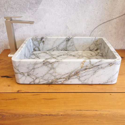Unique granite sink