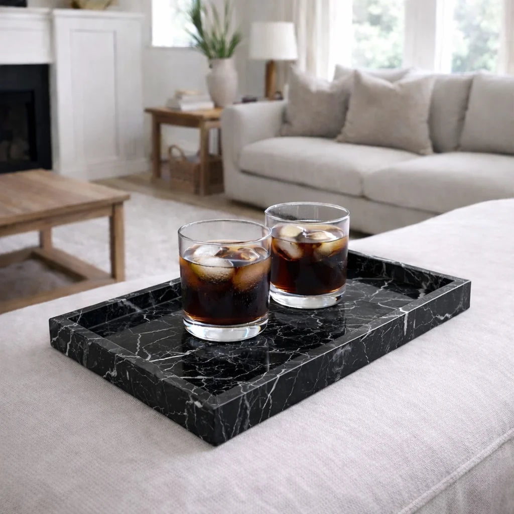 Velora Marble Tray