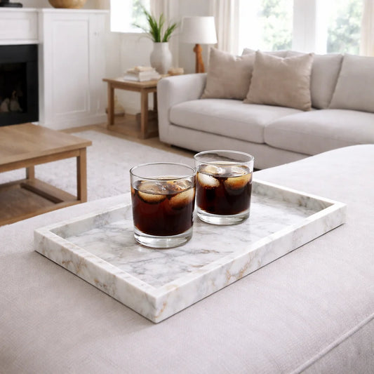 Velora Marble Tray