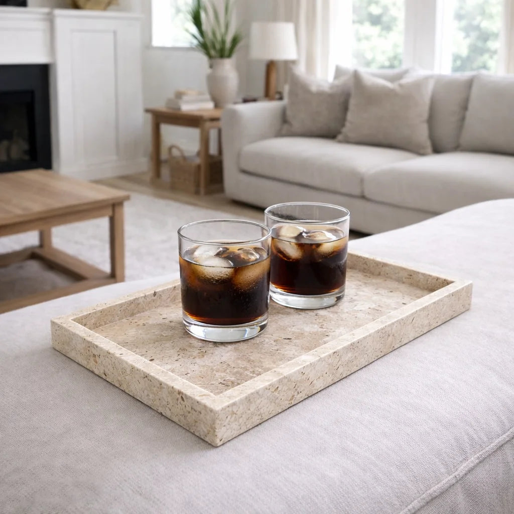 Velora Marble Tray
