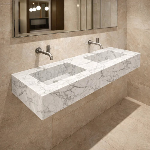 Verde Guatemala Marble Sink