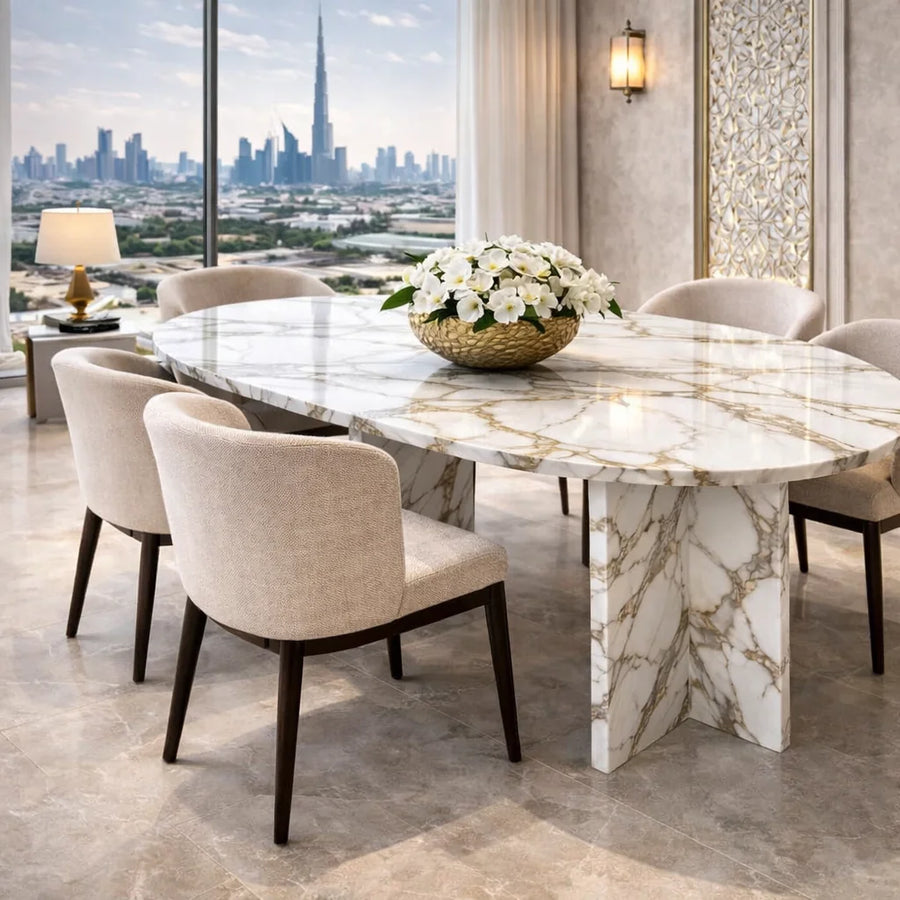Verde Guatemala Marble Table