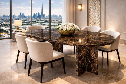 Verde Guatemala Marble Table