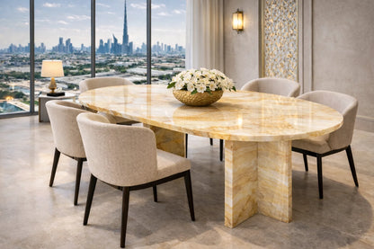 Verde Guatemala Marble Table