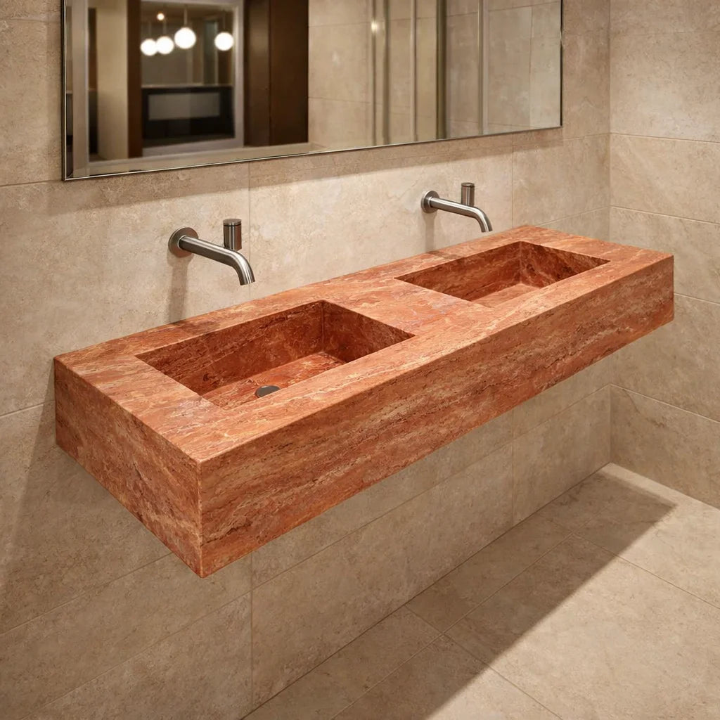 Verde Guatemala Marble Sink
