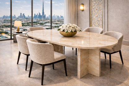 Verde Guatemala Marble Table